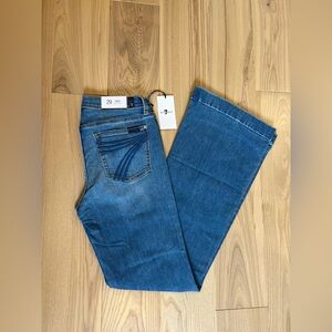7 For All Mankind Dojo Original Jeans Women's Trousers NWT Size 29 7FAMK
